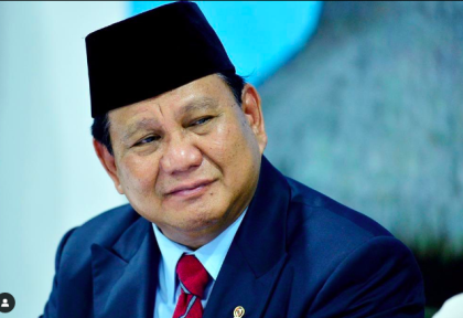 Prabowo Subianto menjadi Bakal Calon Presiden (Bacapres)