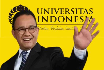 Bakal Calon Presiden (Bacapres) dari Koalisi Perubahan untuk Persatuan, Anies Baswedan usai mengisi Kuliah Kebangsaan FISIP Universitas Indonesia (UI) 'Hendak ke Mana Indonesia Kita' di Balai Serbaguna Purnomo Prawiro, Kampus UI, Depok, Selasa 29 Agustus 2023.