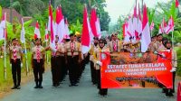 Pasukan Estafet Tunas Kelapa (ETK) Gerakan Pramuka Kwartir Cabang (Kwarcab) Kabupaten Purbalingga memulai perjalanan dari wilayah Kwartir Ranting (Kwarran) Kaligondang menuju Kejobong, Kamis 24 Agustus 2023. Foto: Humas dan Informatika Kwarcab Purbalingga. Pasukan Estafet Tunas Kelapa (ETK) Gerakan Pramuka Kwartir Cabang (Kwarcab) Kabupaten Purbalingga memulai perjalanan dari wilayah Kwartir Ranting (Kwarran) Kaligondang menuju Kejobong, Kamis 24 Agustus 2023. Foto: Humas dan Informatika Kwarcab Purbalingga.