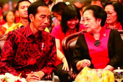 Ketua Umum (Ketum) PDI Perjuangan Megawati Soekarnoputri dan Presiden Jokowi Widodo (Jokowi). Foto: pdiperjuanganlampung.id