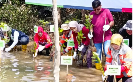 PT Solusi Bangun Indonesia Tbk Cilacap Tanam 5.000 Mangrove, Wujudkan Wahana Eduwisata Alam, di Depok Mangrove Kelurahan Karangtalun, Kecamatan Cilacap Utara, Jumat, 29 September 2023 PT Solusi Bangun Indonesia Tbk Cilacap Tanam 5.000 Mangrove, Wujudkan Wahana Eduwisata Alam PT Solusi Bangun Indonesia Tbk Cilacap Tanam 5.000 Mangrove, Wujudkan Wahana Eduwisata Alam, di Depok Mangrove Kelurahan Karangtalun, Kecamatan Cilacap Utara, Jumat, 29 September 2023 PT Solusi Bangun Indonesia Tbk Cilacap Tanam 5.000 Mangrove, Wujudkan Wahana Eduwisata Alam