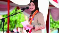 Ketua Gerakan Pramuka Kwartir Daerah (Kwarda) Jawa Tengah, Kak Siti Atiqoh Ganjar Pranowo memimpin Apel Besar Pramuka Purbalingga dan Pelantikan Pramuka Garuda, di Alun-alun Purbalingga, Senin 9 Oktober 2023. Ketua Gerakan Pramuka Kwartir Daerah (Kwarda) Jawa Tengah, Kak Siti Atiqoh Ganjar Pranowo memimpin Apel Besar Pramuka Purbalingga dan Pelantikan Pramuka Garuda, di Alun-alun Purbalingga, Senin 9 Oktober 2023.