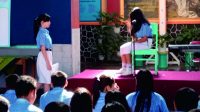 Teatrikal korban perundungan saat Deklarasi Anti Perundungan di SMP Pius Cilacap. Foto: Estanto Prima Yuniarto Teatrikal korban perundungan saat Deklarasi Anti Perundungan di SMP Pius Cilacap. Foto: Estanto Prima Yuniarto