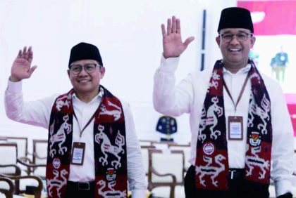 Pasangan bakal Calon Presiden Anies Baswedan dan bakal Calon Wakil Presiden Muhaimin Iskandar resmi mendaftar ke KPU hari ini, Kamis 19 Oktober 2023.