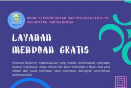 Pemkab Purbalingga menyediakan “Mendoan” gratis untuk seluruh masyarakat di Purbalingga.