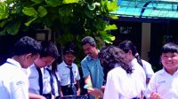 Memperingati Hari Pangan Sedunia, SMP Pius Cilacap menyelenggarakan bazaar pangan di sekolah setempat, Senin 16 Oktober 2023. Foto: Estanto Prima Yuniarto Memperingati Hari Pangan Sedunia, SMP Pius Cilacap menyelenggarakan bazaar pangan di sekolah setempat, Senin 16 Oktober 2023. Foto: Estanto Prima Yuniarto