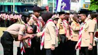 Ketua Majelis Pembimbing Cabang (Ka Mabicab) Gerakan Pramuka Kabupaten Purbalingga, Kak Dyah Hayuning Pratiwi saat menghadiri Apel Besar Pramuka Purbalingga, di Alun-alun Purbalingga, Senin 9 Oktober 2023. Ketua Majelis Pembimbing Cabang (Ka Mabicab) Gerakan Pramuka Kabupaten Purbalingga, Kak Dyah Hayuning Pratiwi saat menghadiri Apel Besar Pramuka Purbalingga, di Alun-alun Purbalingga, Senin 9 Oktober 2023.