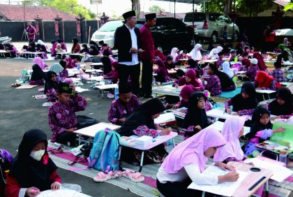 Festival Anak Sholeh Indonesia (FASI) ke XII Tingkat Kabupaten Purbalingga di Pendopo Cahyana, Minggu 15 Oktober 2023.