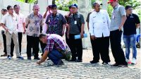 Wakil Bupati Purbalingga, Sudono bersama OPD saat monitoring gedung rawat inap RSUD Panti Nugroho, Kalimanah, Selasa 3 Oktober 2023. Wakil Bupati Purbalingga, Sudono bersama OPD saat monitoring gedung rawat inap RSUD Panti Nugroho, Kalimanah, Selasa 3 Oktober 2023.