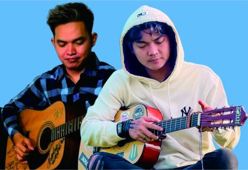 Tri Suaka dan Dodhy gitaris Kangen Band berkolaborasi merilis lagu berjudul Merayu Tuhan. Foto: kolase tabloidelemen.com