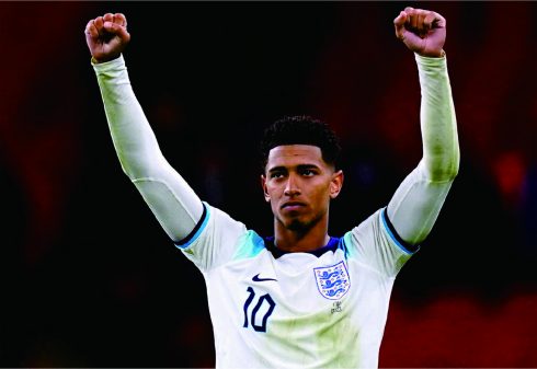 Jude Bellingham, gelandang Real Madrid meraih penghargaan Golden Boy Award 2023. Foto: beinsports.com Jude Bellingham, gelandang Real Madrid meraih penghargaan Golden Boy Award 2023. Foto: beinsports.com