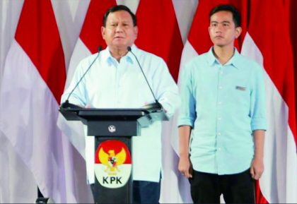 Prabowo Subianto dan Gibran Rakabuming Raka dalam acara Penguatan Antikorupsi Bagi Calon Presiden dan Calon Wakil Presiden periode 2024-2029 di Gedung Merah Putih, Komisi Pemberantasan Korupsi, Jakarta, Rabu 17 Januari 2024. Prabowo Subianto dan Gibran Rakabuming Raka dalam acara Penguatan Antikorupsi Bagi Calon Presiden dan Calon Wakil Presiden periode 2024-2029 di Gedung Merah Putih, Komisi Pemberantasan Korupsi, Jakarta, Rabu 17 Januari 2024.