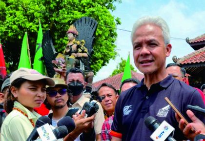 Ganjar Pranowo, calon Presiden nomor urut 03 menargetkan suara 70 persen di Kabupaten Purbalingga.