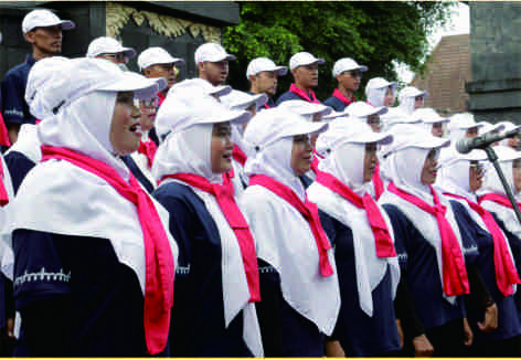 Apel peringatan Hari Amal Bhakti (HAB) ke-78 Kementerian Agama Tingkat Kabupaten Purbalingga 2024, di kompleks Monumen Tempat Lahir Panglima Besar Jenderal Soedirman di Kecamatan Rembang, Rabu 03 Januari 2024. Apel peringatan Hari Amal Bhakti (HAB) ke-78 Kementerian Agama Tingkat Kabupaten Purbalingga 2024, di kompleks Monumen Tempat Lahir Panglima Besar Jenderal Soedirman di Kecamatan Rembang, Rabu 03 Januari 2024.