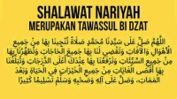 Ternyata Shalawat Nariyah Merupakan Tawassul Bi Dzat. Foto: tabloidpilarpost.com Ternyata Shalawat Nariyah Merupakan Tawassul Bi Dzat. Foto: tabloidpilarpost.com