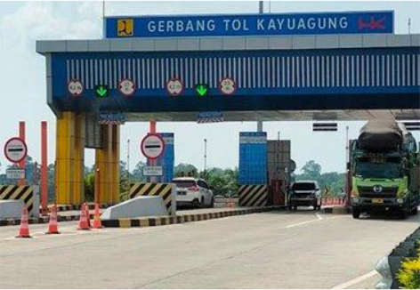 Tol Terpeka merupakan singkatan dari Terbanggi Besar – Pematang Panggang – Kayu Agung. Foto: hutamakarya.com