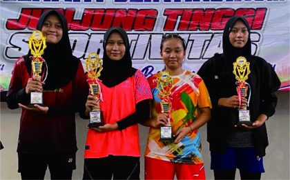 SMP Negeri 3 Purbalingga sukses meraih 10 Emas di Pekan Olahraga Pelajar Daerah (POPDA) tingkat Kabupaten Purbalingga tahun 2024.