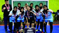 Tim Futsal putri SMP Negeri 3 Purbalingga, sukses meraih medali emas di Pekan Olahraga Pelajar Daerah (POPDA) tingkat Kabupaten Purbalingga tahun 2024. Tim Futsal putri SMP Negeri 3 Purbalingga, sukses meraih medali emas di Pekan Olahraga Pelajar Daerah (POPDA) tingkat Kabupaten Purbalingga tahun 2024.