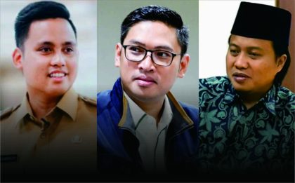 Dico Ganinduto, Sudaryono dan Gus Yusuf. Foto kolase tabloidelemen.com