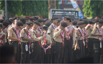Kegiatan Pramuka di Kwarcab Kabupaten Purbalingga. Foto: Bidang Humas dan Informatika Kwarcab Purbalingga Kegiatan Pramuka di Kwarcab Kabupaten Purbalingga. Foto: Bidang Humas dan Informatika Kwarcab Purbalingga