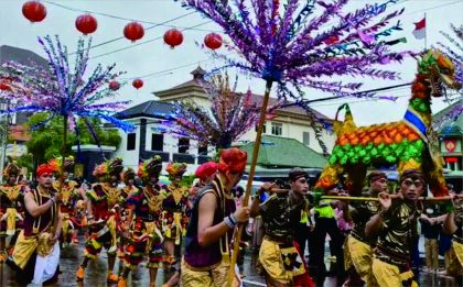 Tradisi Dugderan di Semarang tetap lestari sejak tahun 1881, penanda datangnya bulan Ramadan, Sabtu 9 Maret 2024. Tradisi Dugderan di Semarang tetap lestari sejak tahun 1881, penanda datangnya bulan Ramadan, Sabtu 9 Maret 2024.