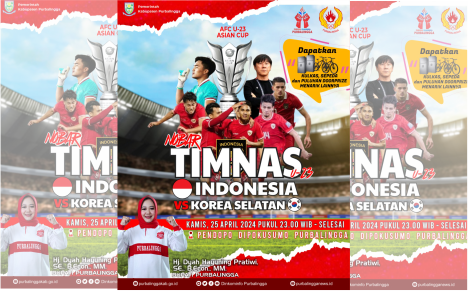 Pemkab Purbalingga Nobar Timnas U-23 Indonesia vs Korea di Pendapa Dipokusumo Pemkab Purbalingga Nobar Timnas U-23 Indonesia vs Korea di Pendapa Dipokusumo