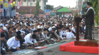 Salat Idulfitri di Alun-alun Purbalingga tahun 2023. Foto: tabloidelemen.com