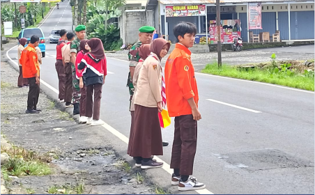 Satuan Komunitas Pramuka Ma'arif Nahdlatul Ulama (Sakoma NU) Kabupaten Purbalingga membantu kelancaran lalu lintas pemudik melalui program Tenda Mudik Sako Pramuka Ma’arif NU di jalur mudik Karangreja-Purbalingga. Satuan Komunitas Pramuka Ma'arif Nahdlatul Ulama (Sakoma NU) Kabupaten Purbalingga membantu kelancaran lalu lintas pemudik melalui program Tenda Mudik Sako Pramuka Ma’arif NU di jalur mudik Karangreja-Purbalingga.