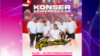Gilga Sahid akan tampil gratis menghibur masyarakat Purbalingga, Kamis 29 Agustus 2024 malam di Alun-alun Purbalingga dalam Konser Kemerdekaan yang menjadi satu rangkaian kegiatan peringatan Hari Ulang Tahun (HUT) ke-79 Kemerdekaan RI tingkat Kabupaten Purbalingga