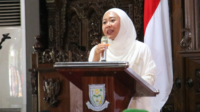 Bupati Tiwi (Dyah Hayuning Pratiwi) saat acara Purbalingga Bermunajat, di Pendopo Dipokusumo Purbalingga, Senin 16 September 2024 Bupati Tiwi (Dyah Hayuning Pratiwi) saat acara Purbalingga Bermunajat, di Pendopo Dipokusumo Purbalingga, Senin 16 September 2024