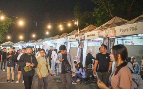 Festival Kopi Purbalingga 2024 kembali terselenggara kali kelima di halaman parkir selatan GOR Goentoer Darjono.