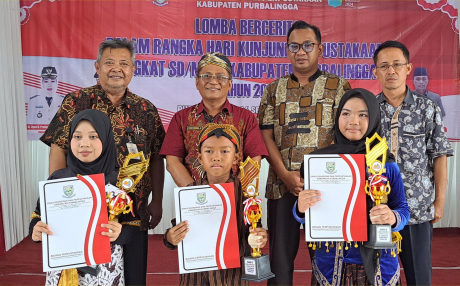 SD Negeri 1 Purbalingga Lor berhasil menjadi juara pertama dalam Lomba Bercerita tahun 2024. SD Negeri 1 Purbalingga Lor berhasil menjadi juara pertama dalam Lomba Bercerita tahun 2024.