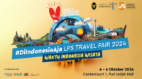 DiIndonesiaAja Travel Fair (DIATF) kembali hadir di empat kota besar, yaitu Jakarta, Surabaya, Makassar, dan Medan. DiIndonesiaAja Travel Fair (DIATF) kembali hadir di empat kota besar, yaitu Jakarta, Surabaya, Makassar, dan Medan.