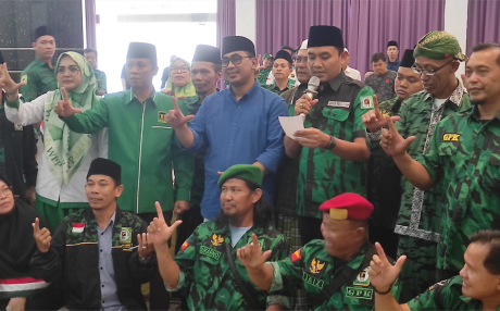 Gus Yasin usai Konsolidasi Pemenangan paslon Luthfi- Yasin oleh Gerakan Pemuda Ka'bah (GPK) Jawa Tengah, di Hotel New Puri Garden Semarang, Minggu 29 September 2024.
