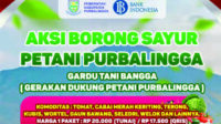 Pemerintah Kabupaten Purbalingga akan menyelenggarakan kegiatan Aksi Borong Sayur Petani Purbalingga pada Jumat, 18 Oktober 2024. Pemerintah Kabupaten Purbalingga akan menyelenggarakan kegiatan Aksi Borong Sayur Petani Purbalingga pada Jumat, 18 Oktober 2024.