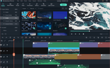 Fitur Utama Wondershare Filmora Fitur Utama Wondershare Filmora
