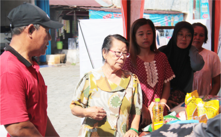 Hari Pangan Dunia, DKPP Purbalingga dan Perumda Puspahastama Gelar Gerakan Pangan Murah Serentak Nasional Gelar Gerakan Pangan Murah Serentak Nasional, di halaman parkir Kantor Kelurahan Kandanggampang, Kecamatan Purbalingga, Rabu 16 Oktober 2024.
