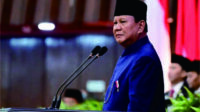 Presiden Prabowo Subianto saat berpidato perdana usai Pengucapan Sumpah sebagai Presiden Republik Indonesia di Gedung Nusantara MPR/DPR/DPD, Jakarta, pada Minggu, 20 Oktober 2024. Foto: BPMI Setpres/Laily Rachev Presiden Prabowo Subianto saat berpidato perdana usai Pengucapan Sumpah sebagai Presiden Republik Indonesia di Gedung Nusantara MPR/DPR/DPD, Jakarta, pada Minggu, 20 Oktober 2024. Foto: BPMI Setpres/Laily Rachev