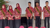 Siswa SMP Negeri 1 Padamara Purbalingga usai menjadi peserta Uji Kemahiran Berbahasa Indonesia (UKBI) Adaptif Merdeka
