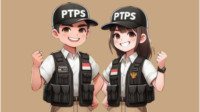 Ilustrasi karikatur petugas Pengawas Tempat Pemungutan Suara (PTPS) Ilustrasi karikatur petugas Pengawas Tempat Pemungutan Suara (PTPS)