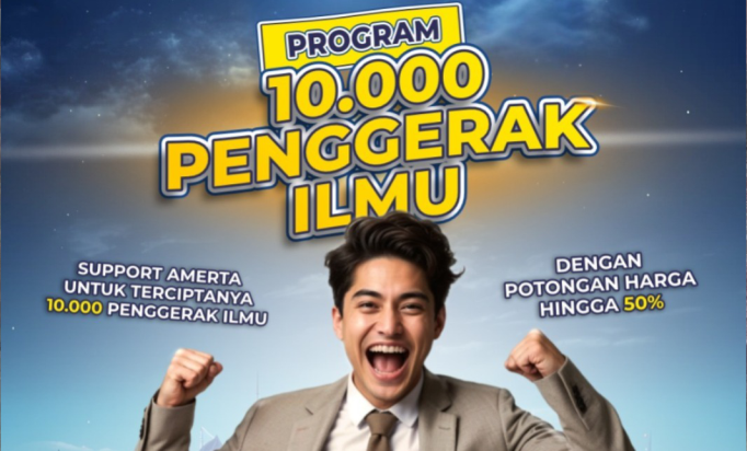 Amerta Media Merilis Program 10.000 Penggerak Ilmu Amerta Media Merilis Program 10.000 Penggerak Ilmu