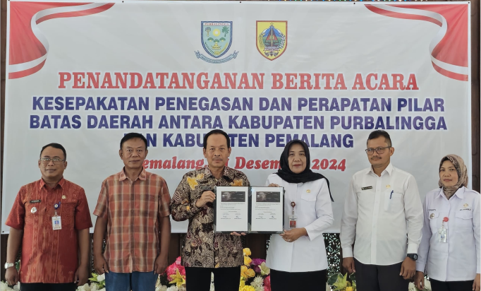 Batas Daerah Pemkab Purbalingga dan Pemalang Batas Daerah Pemkab Purbalingga dan Pemalang