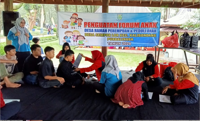 Pemdes Sempor Lor Kecamatan Kaligondang Kabupaten Purbalingga menyelenggarakan kegiatan Penguatan Forum Anak, di obyek wisata Goa Lawa Purbalingga (Golaga), Minggu 29 Desember 2024 Pemdes Sempor Lor Kecamatan Kaligondang Kabupaten Purbalingga menyelenggarakan kegiatan Penguatan Forum Anak, di obyek wisata Goa Lawa Purbalingga (Golaga), Minggu 29 Desember 2024