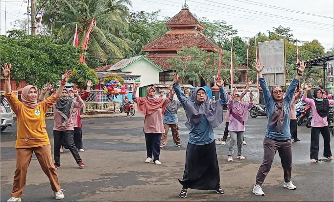Senam Sehat Bersama Setiap Hari Jumat
