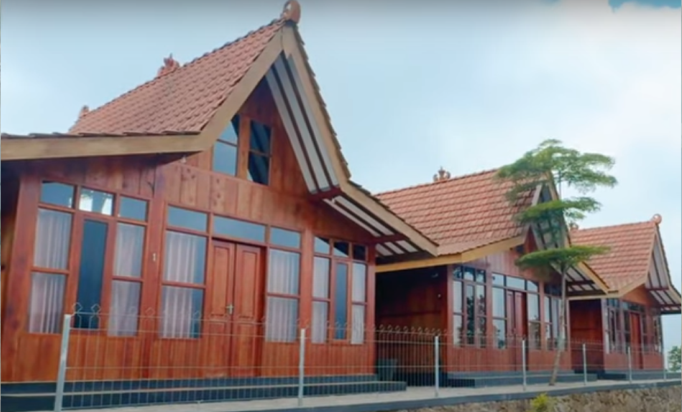 Type Limas di The Mount Slamet Glamping and Cafe Purbalingga. Foto: tabloidelemen.com