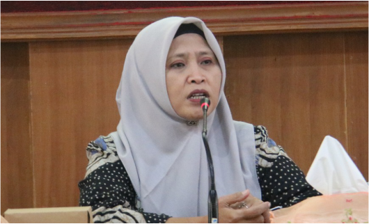 Kepala Bagian Organisasi Setda Purbalingga, Kartika Rina Kepala Bagian Organisasi Setda Purbalingga, Kartika Rina (Rina) saat sosialisasi Pemantauan dan Evaluasi Kinerja Penyelenggaraan Pelayanan Publik (PEKPPP), Kamis 23 Januari 2025.