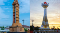 Bangunan Tugu Lilin Gumilir lama dan baru di Kabupaten Cilacap. Tugu ini tampak gagah dan menawan setelah renovasi dan peresmiannya pada Jumat Pon tanggal 27 Desember 2024 oleh General Manager Pertamina RU IV Cilacap, Wahyu Sulistyo Wibowo dan Penjabat (Pj) Bupati Cilacap, M. Arief Irwanto Bangunan Tugu Lilin Gumilir lama dan baru di Kabupaten Cilacap. Tugu ini tampak gagah dan menawan setelah renovasi dan peresmiannya pada Jumat Pon tanggal 27 Desember 2024 oleh General Manager Pertamina RU IV Cilacap, Wahyu Sulistyo Wibowo dan Penjabat (Pj) Bupati Cilacap, M. Arief Irwanto