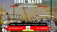 Dalam Liga 3 Askab PSSI Purbalingga tahun 2024, kesebelasan Bayanaka FC dan PS Lambur mendapatkan tiket untuk maju ke partai final