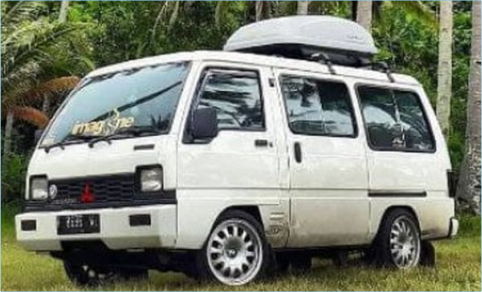 Minibus Mitsubishi Jetstar Permorin Royal. Sumber foto: kabarpurbalingga.com