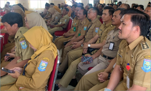 Musrenbangcam dapil 1 yang meliputi Kecamatan Purbalingga, Kemangkon, dan Bukateja, di Aula Kecamatan Purbalingga, Senin 24 Februari 2025.